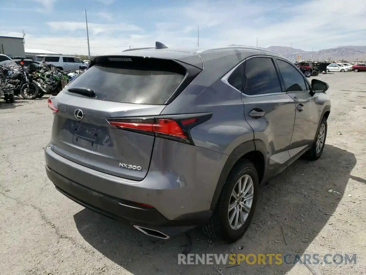 4 Photograph of a damaged car JTJYARBZ3K2142105 LEXUS NX 2019