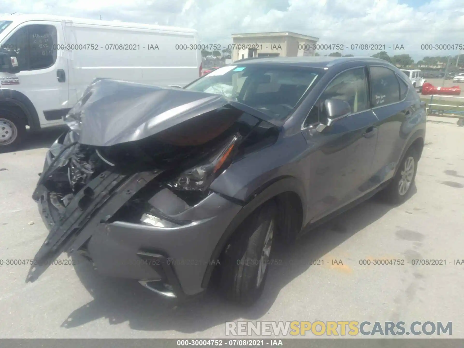 2 Photograph of a damaged car JTJYARBZ3K2142203 LEXUS NX 2019