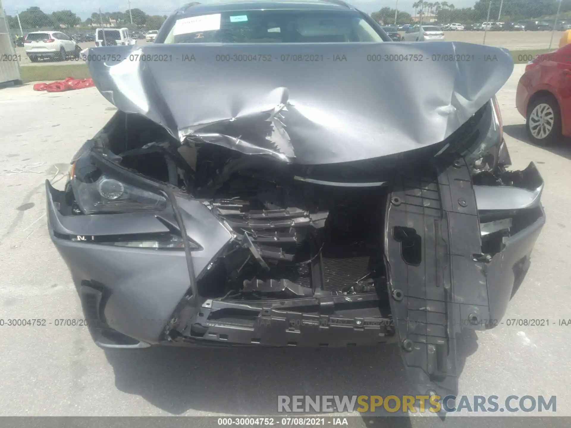 6 Photograph of a damaged car JTJYARBZ3K2142203 LEXUS NX 2019