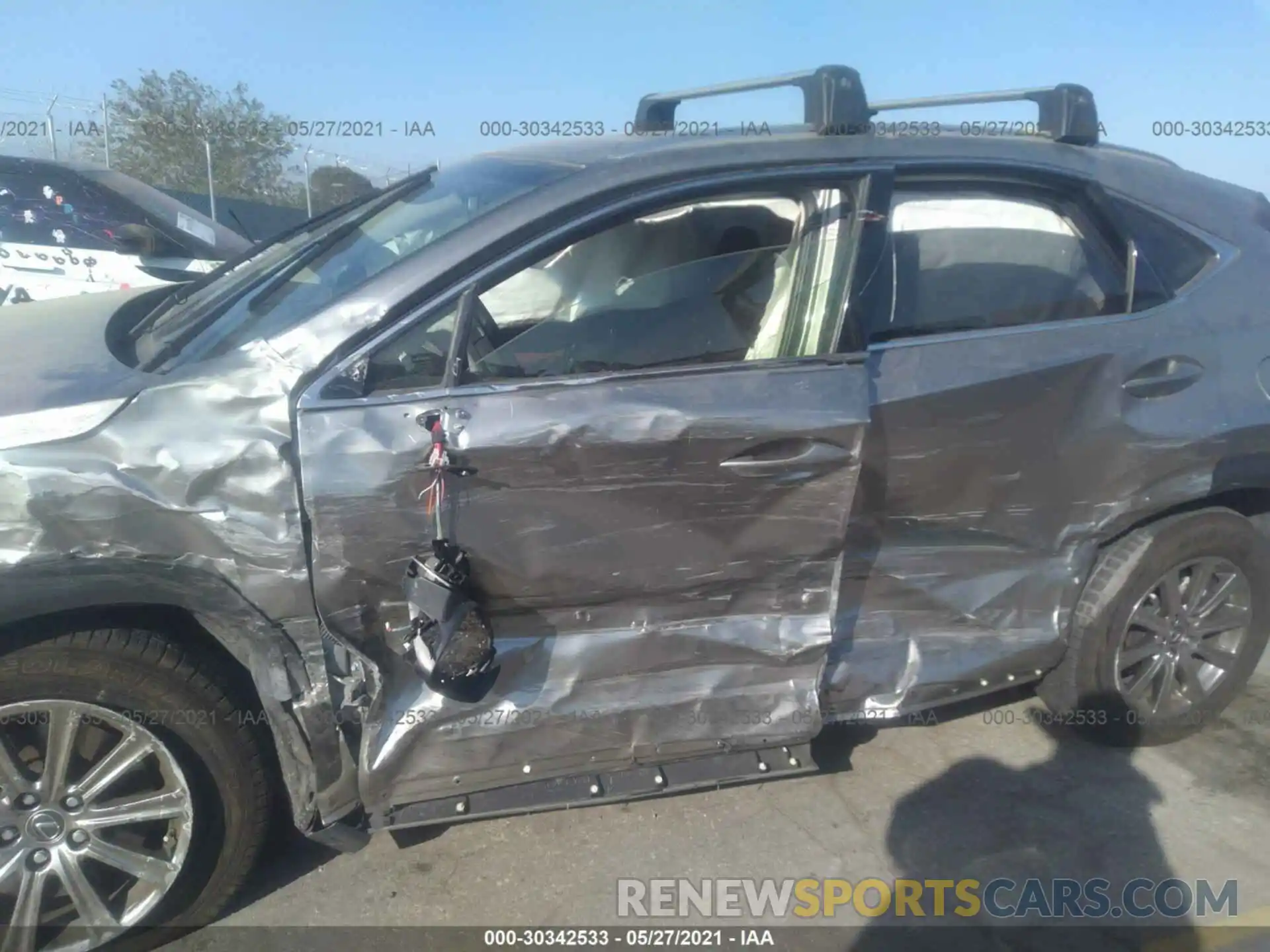 6 Фотография поврежденного автомобиля JTJYARBZ3K2142525 LEXUS NX 2019