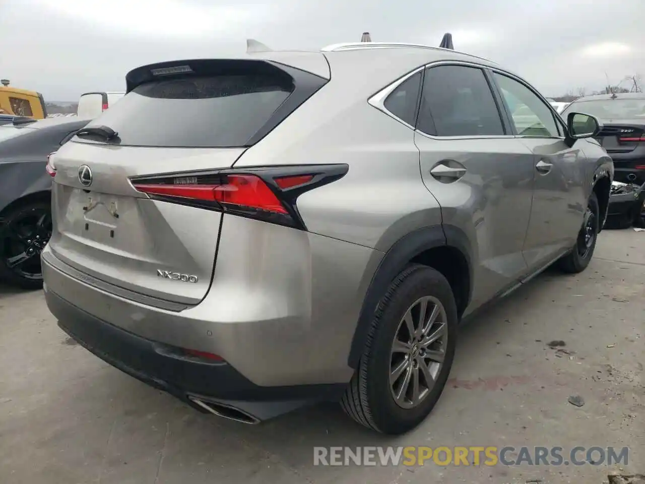 4 Фотография поврежденного автомобиля JTJYARBZ3K2146302 LEXUS NX 2019