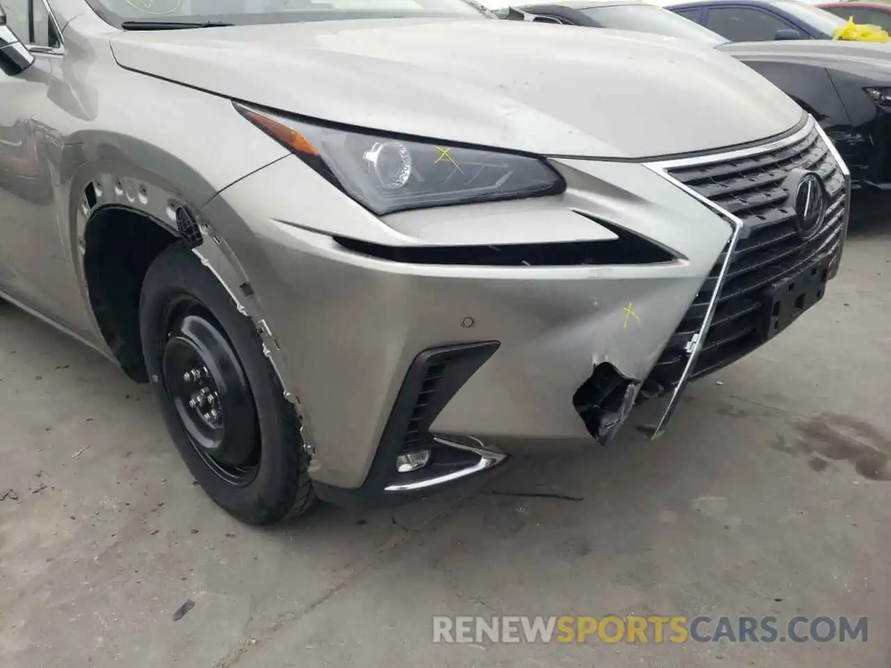 9 Фотография поврежденного автомобиля JTJYARBZ3K2146302 LEXUS NX 2019