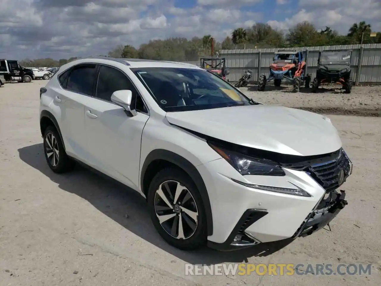 1 Photograph of a damaged car JTJYARBZ3K2147773 LEXUS NX 2019