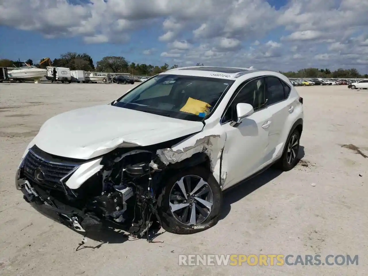 2 Photograph of a damaged car JTJYARBZ3K2147773 LEXUS NX 2019