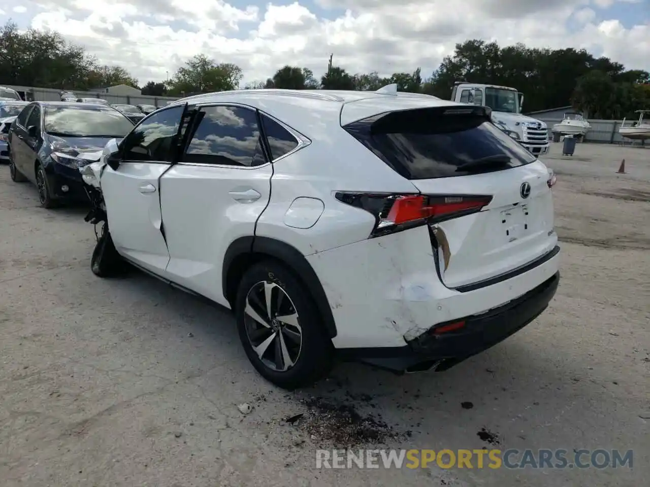 3 Photograph of a damaged car JTJYARBZ3K2147773 LEXUS NX 2019