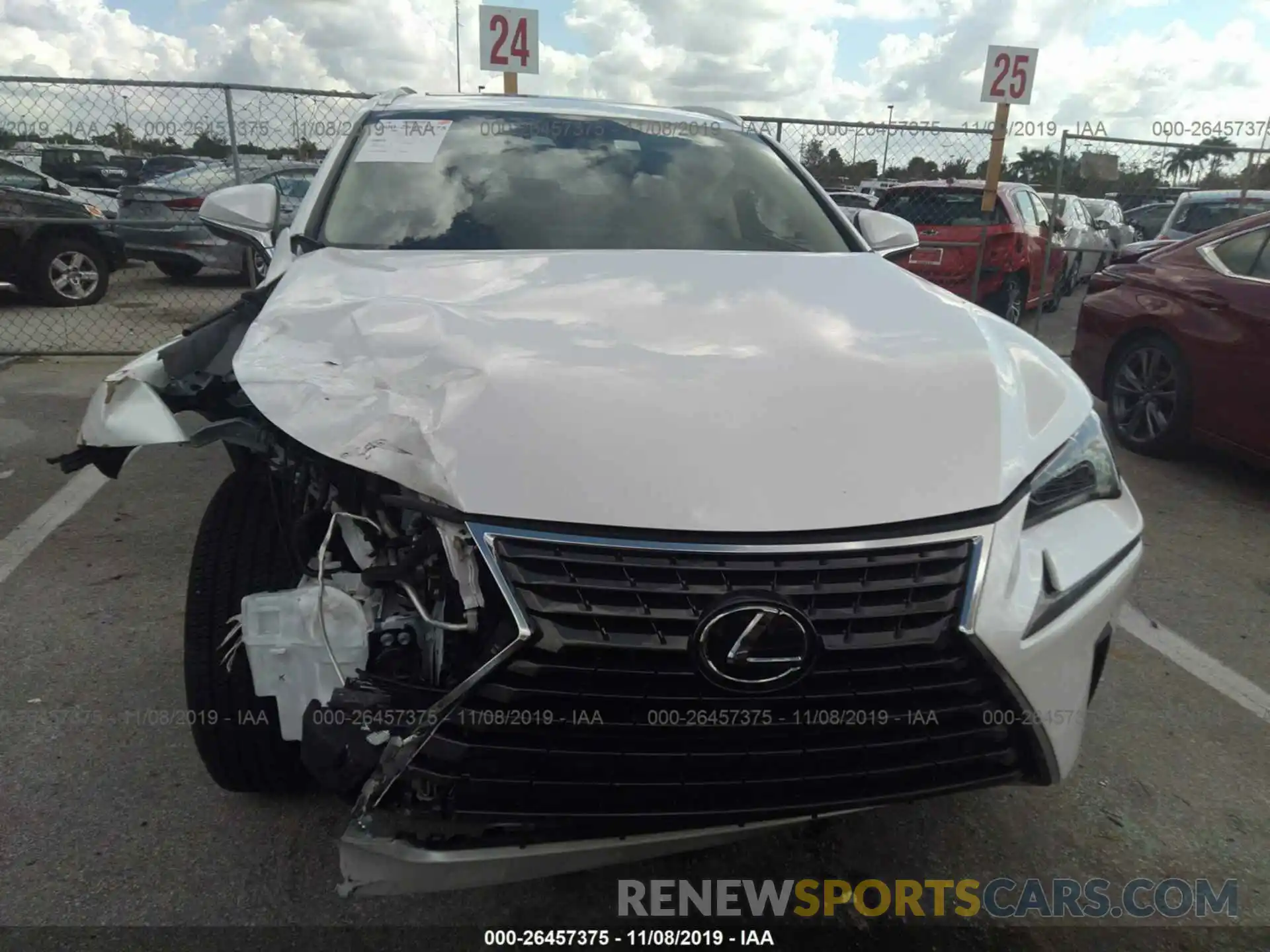 6 Photograph of a damaged car JTJYARBZ3K2147868 LEXUS NX 2019