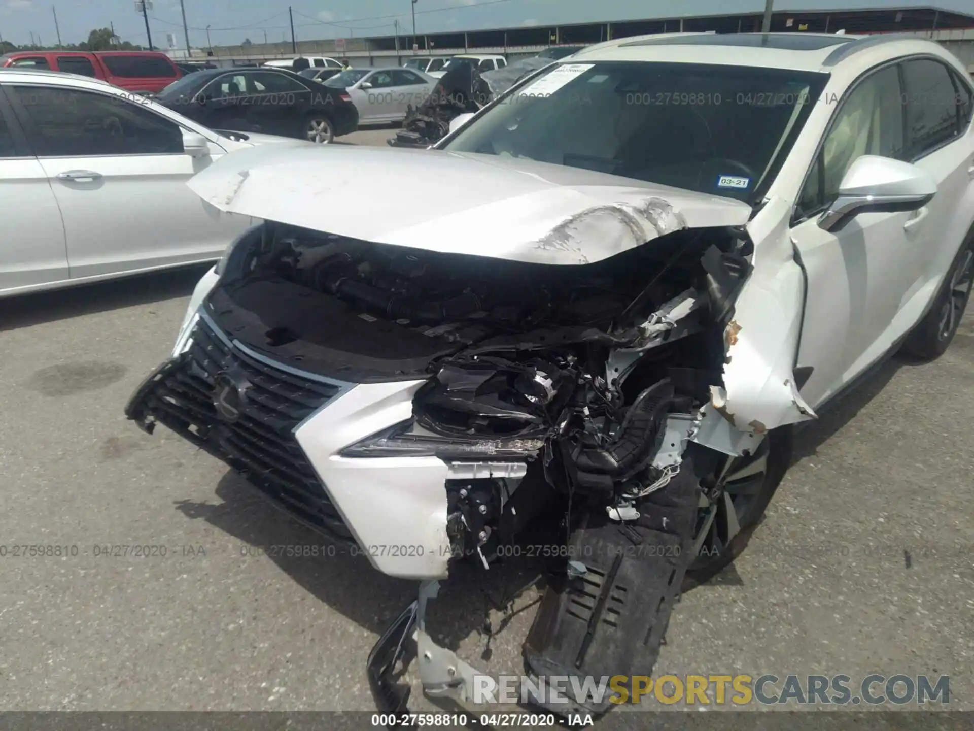 6 Photograph of a damaged car JTJYARBZ3K2149667 LEXUS NX 2019