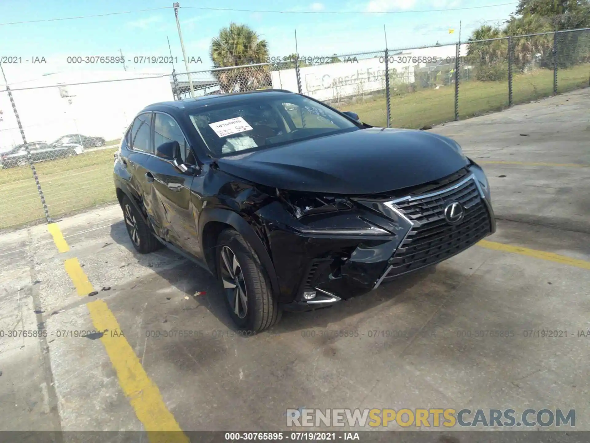 6 Photograph of a damaged car JTJYARBZ3K2151483 LEXUS NX 2019