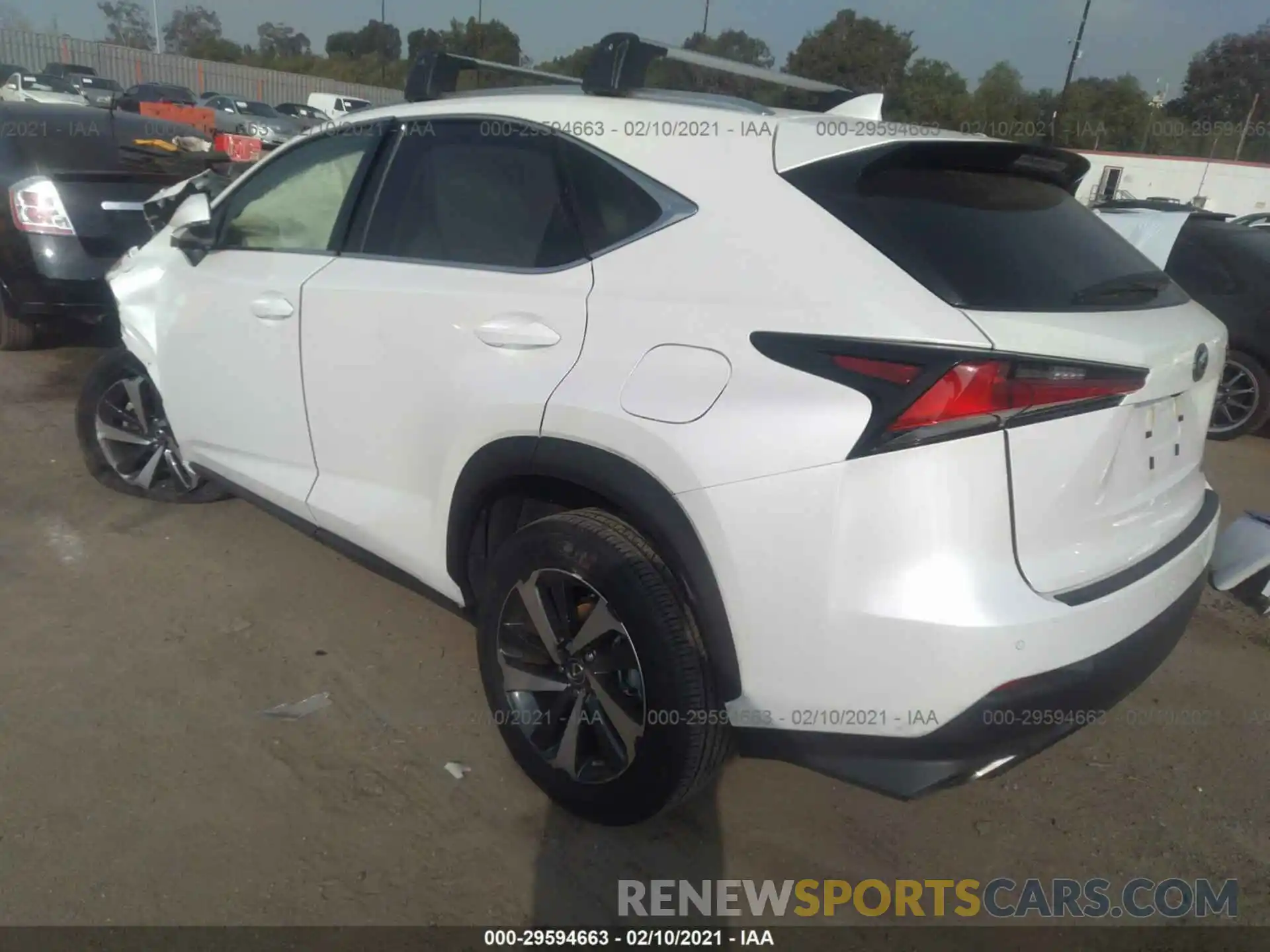 3 Photograph of a damaged car JTJYARBZ3K2152486 LEXUS NX 2019