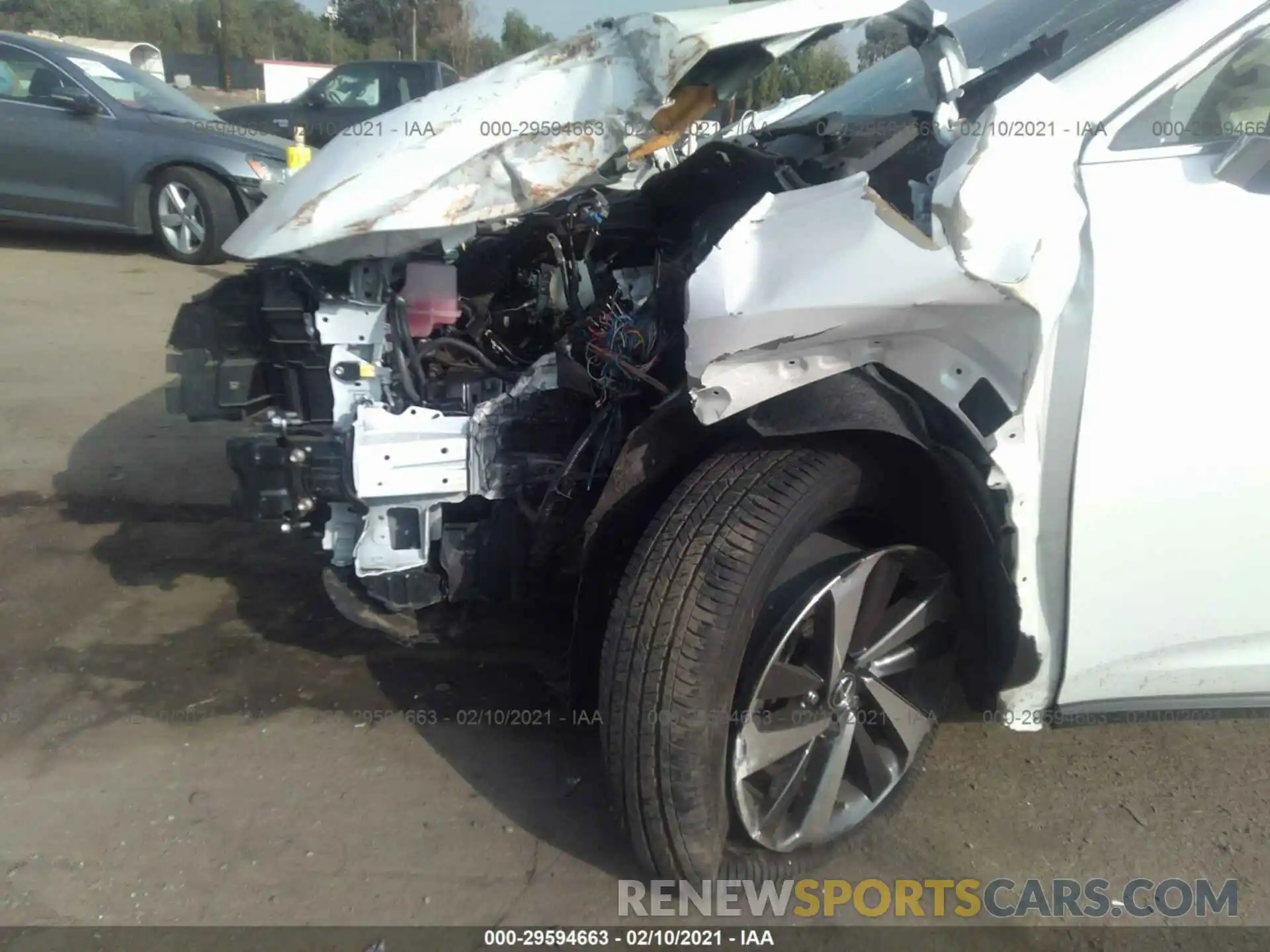 6 Photograph of a damaged car JTJYARBZ3K2152486 LEXUS NX 2019