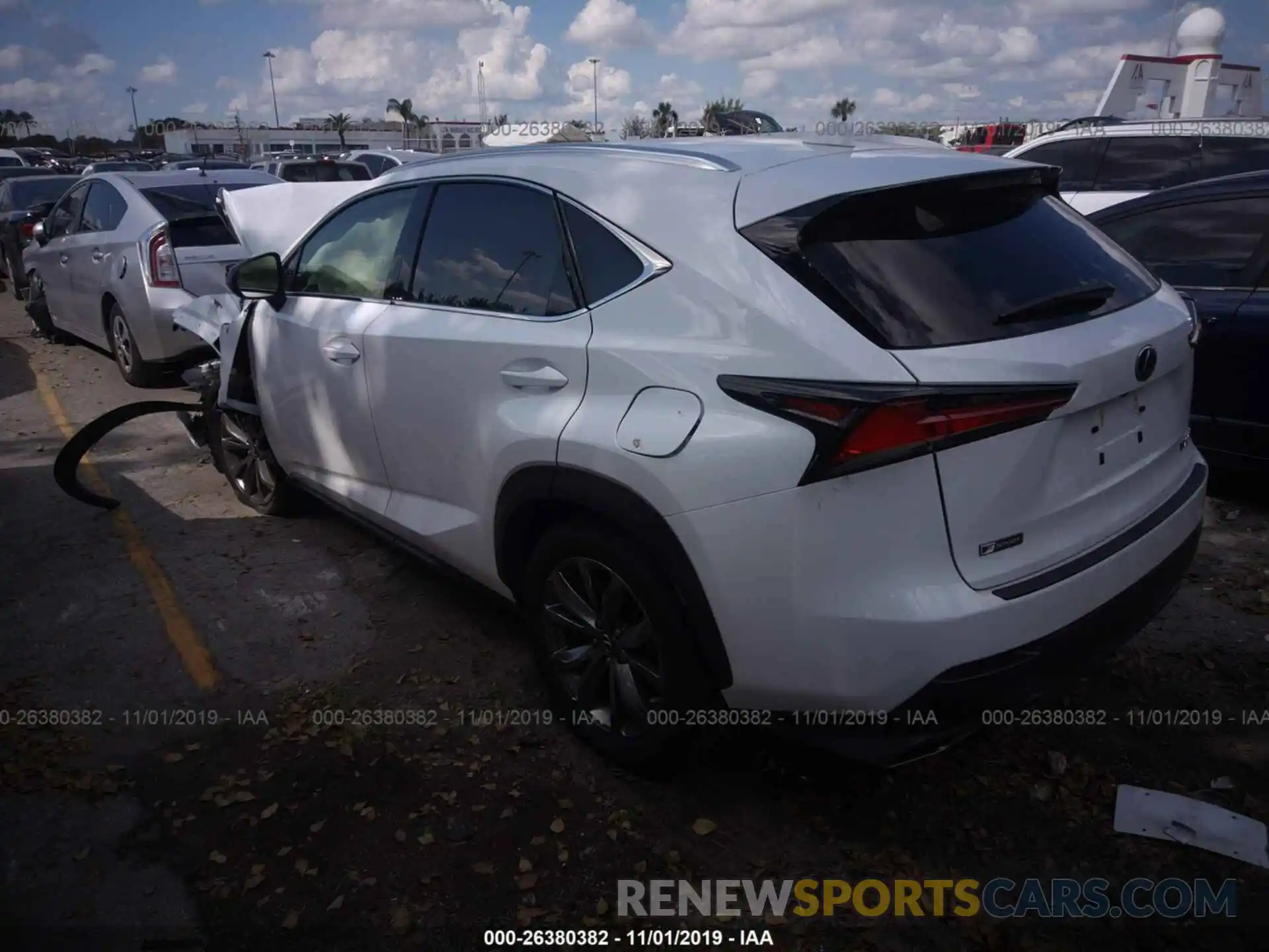 3 Photograph of a damaged car JTJYARBZ3K2154397 LEXUS NX 2019