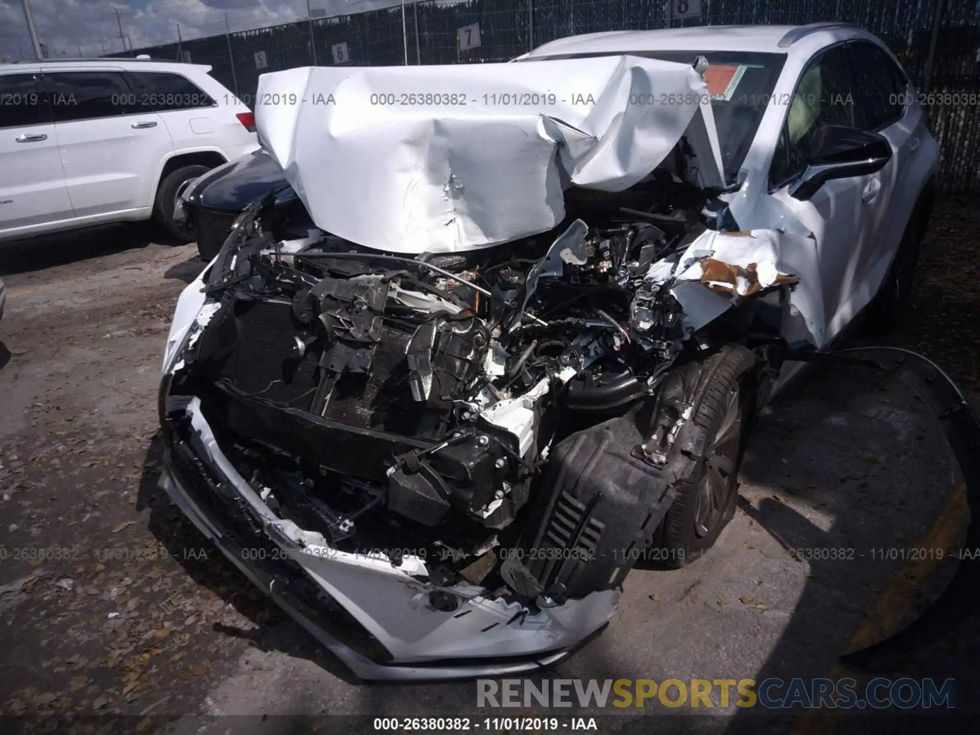 6 Photograph of a damaged car JTJYARBZ3K2154397 LEXUS NX 2019