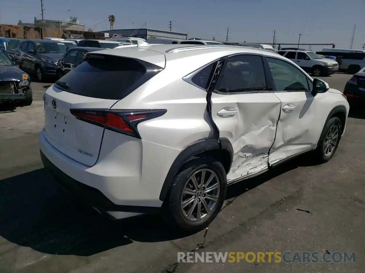 4 Photograph of a damaged car JTJYARBZ3K2154531 LEXUS NX 2019