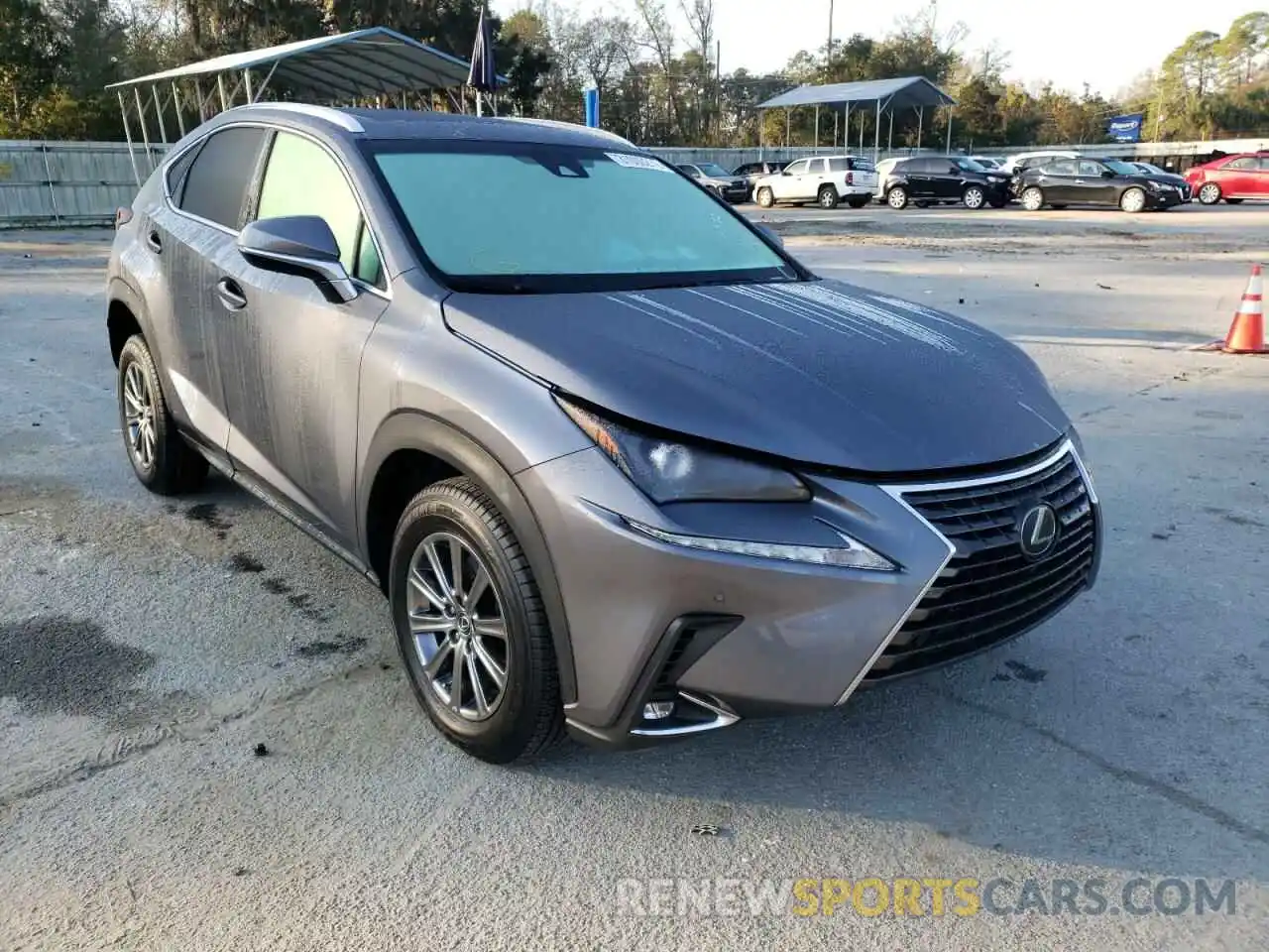 1 Photograph of a damaged car JTJYARBZ4K2117312 LEXUS NX 2019