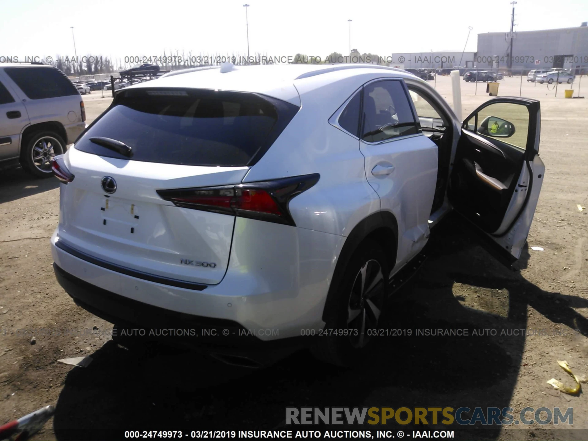 4 Фотография поврежденного автомобиля JTJYARBZ4K2118976 LEXUS NX 2019