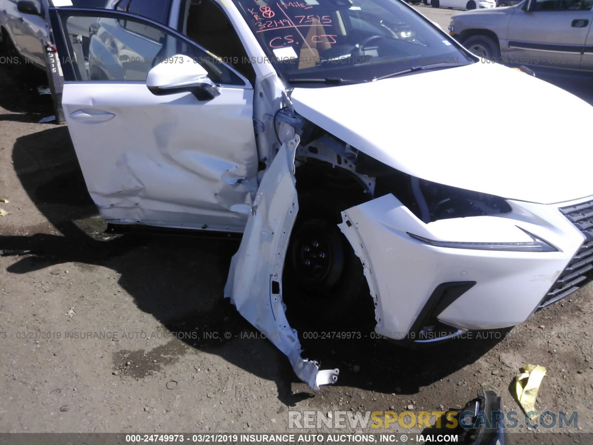 6 Photograph of a damaged car JTJYARBZ4K2118976 LEXUS NX 2019