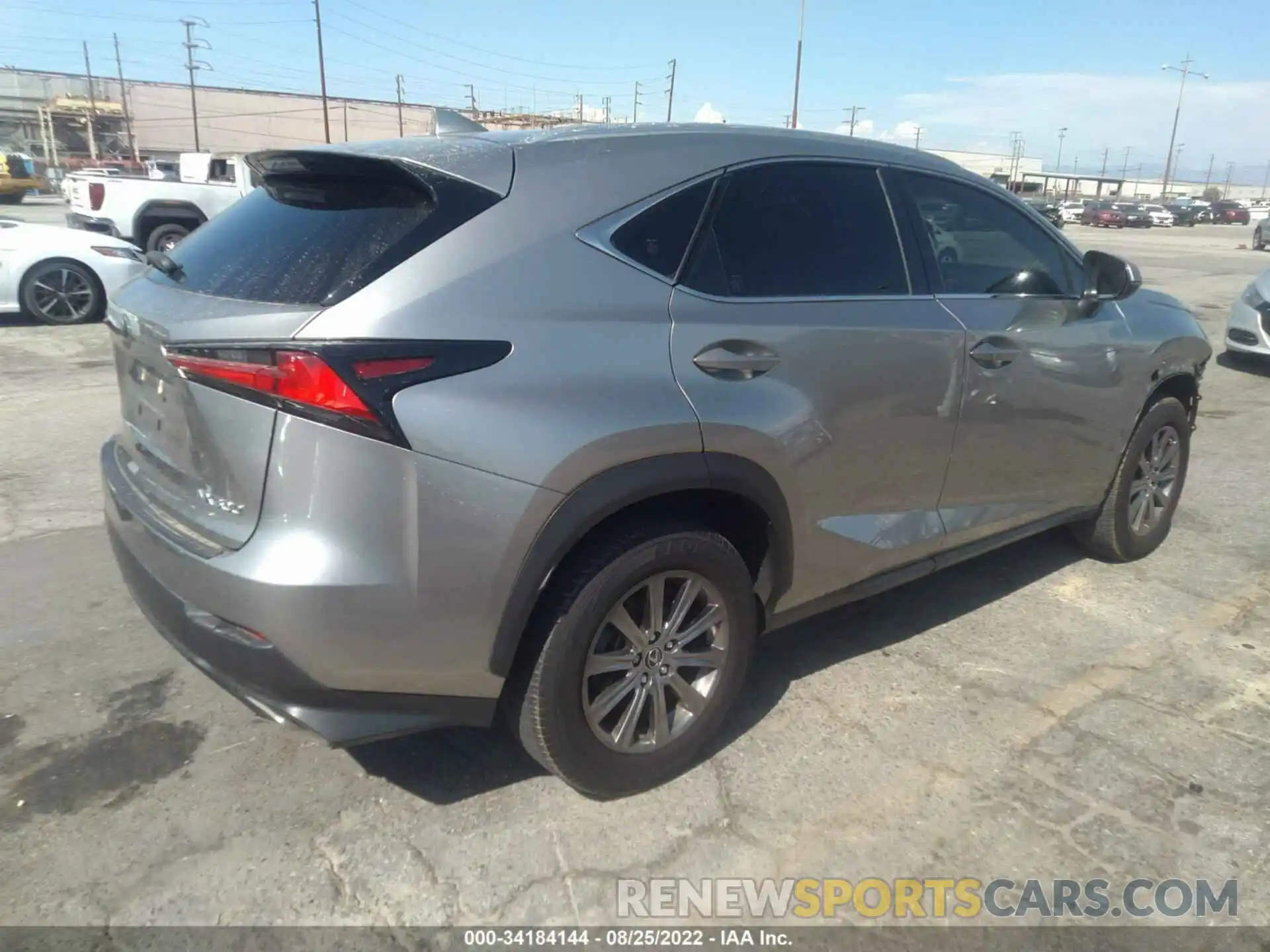 4 Photograph of a damaged car JTJYARBZ4K2119254 LEXUS NX 2019