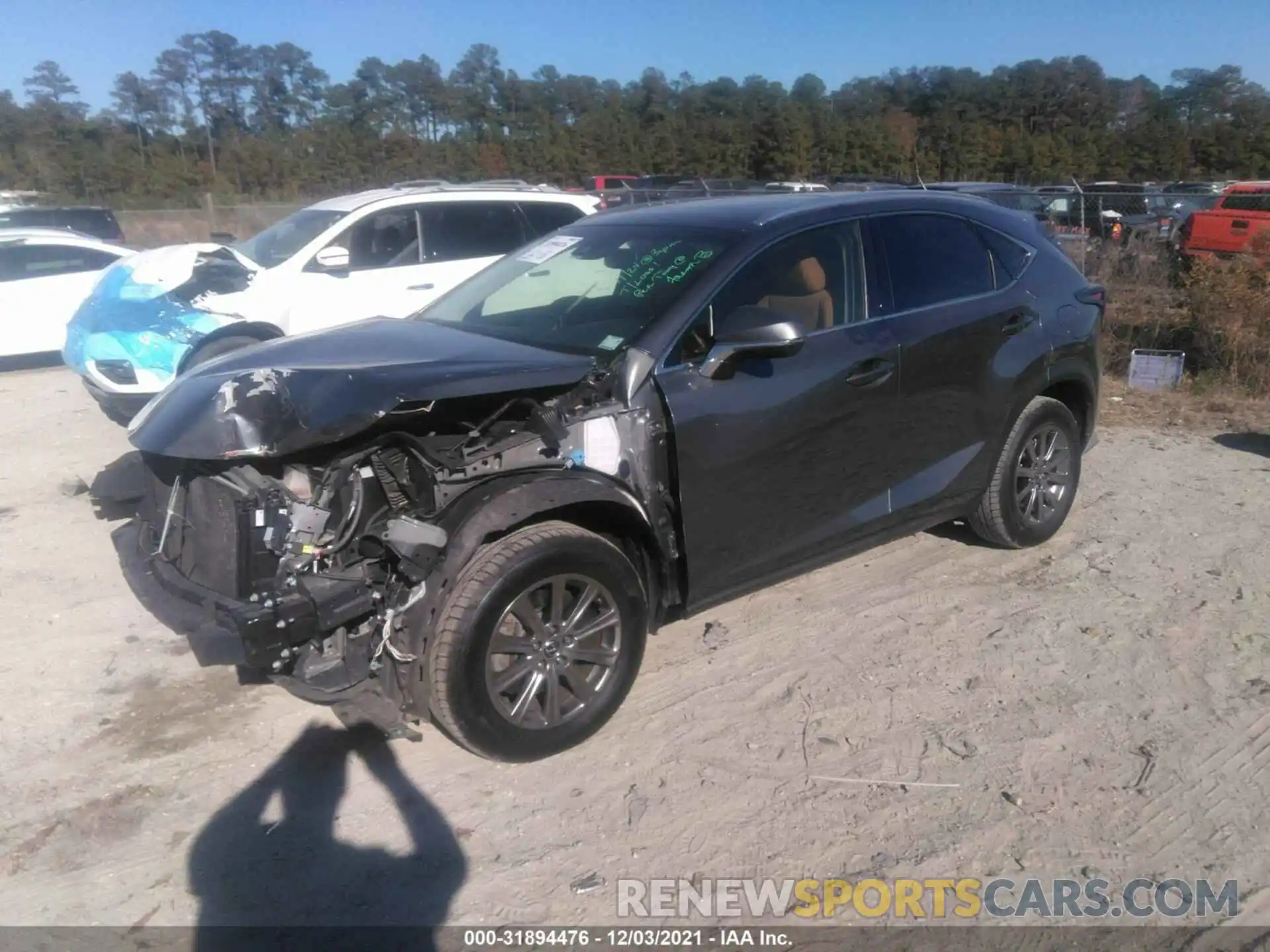 2 Photograph of a damaged car JTJYARBZ4K2120193 LEXUS NX 2019