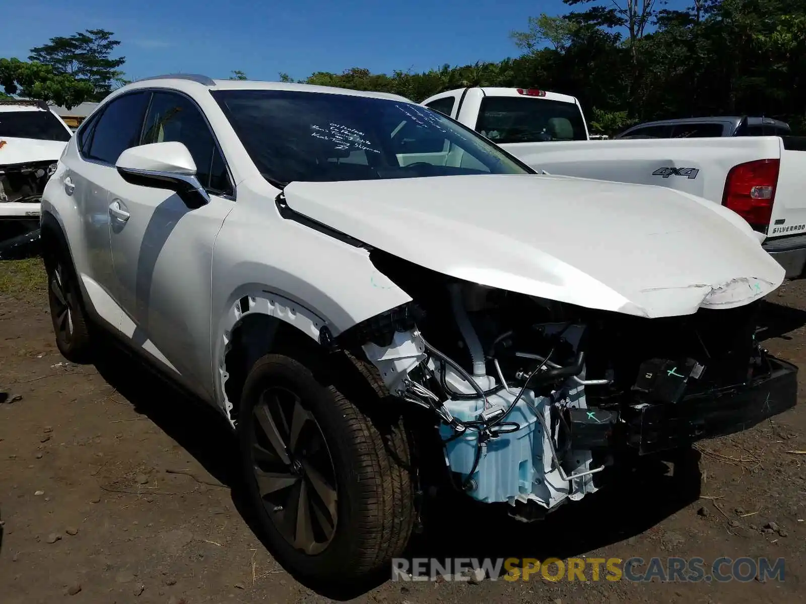 1 Photograph of a damaged car JTJYARBZ4K2120503 LEXUS NX 2019