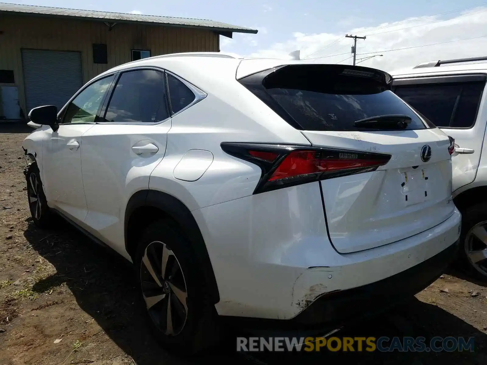 3 Photograph of a damaged car JTJYARBZ4K2120503 LEXUS NX 2019