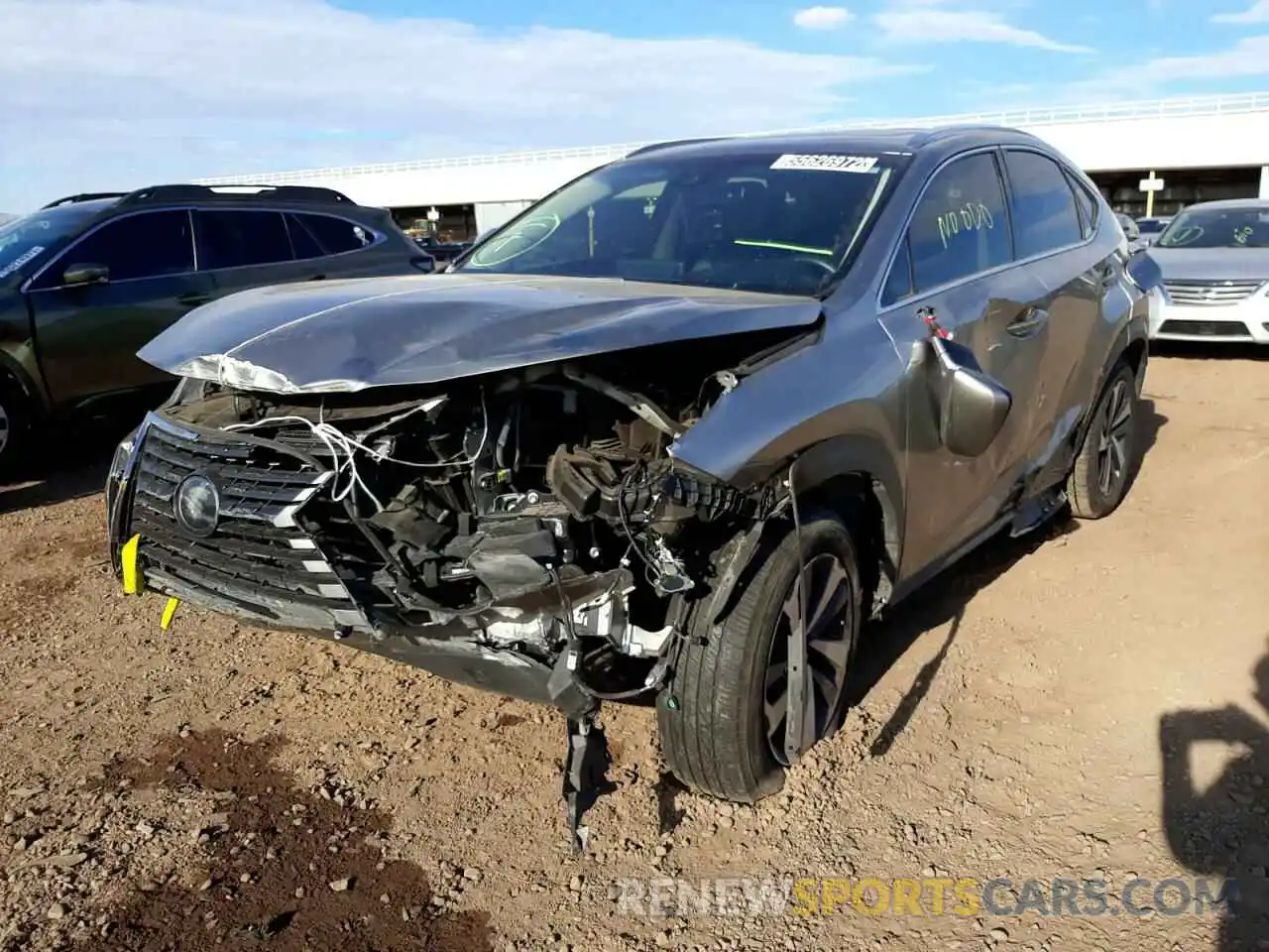 2 Photograph of a damaged car JTJYARBZ4K2120744 LEXUS NX 2019