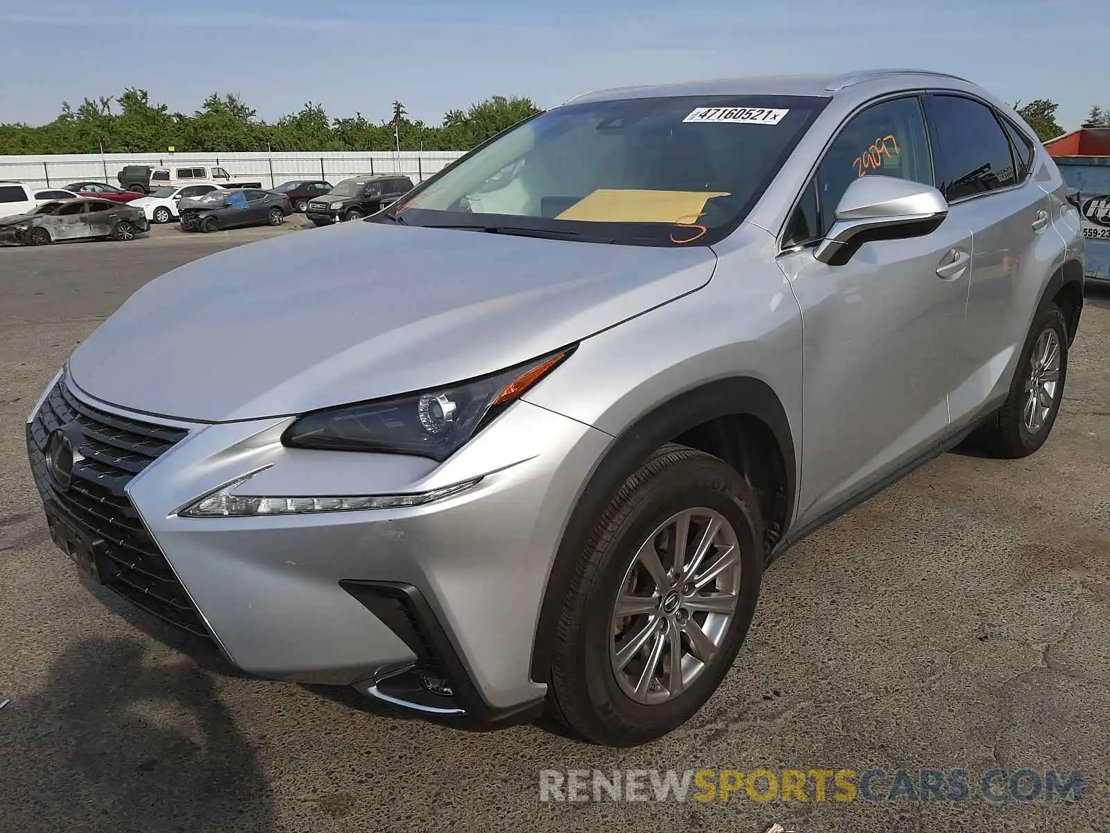 2 Photograph of a damaged car JTJYARBZ4K2123014 LEXUS NX 2019