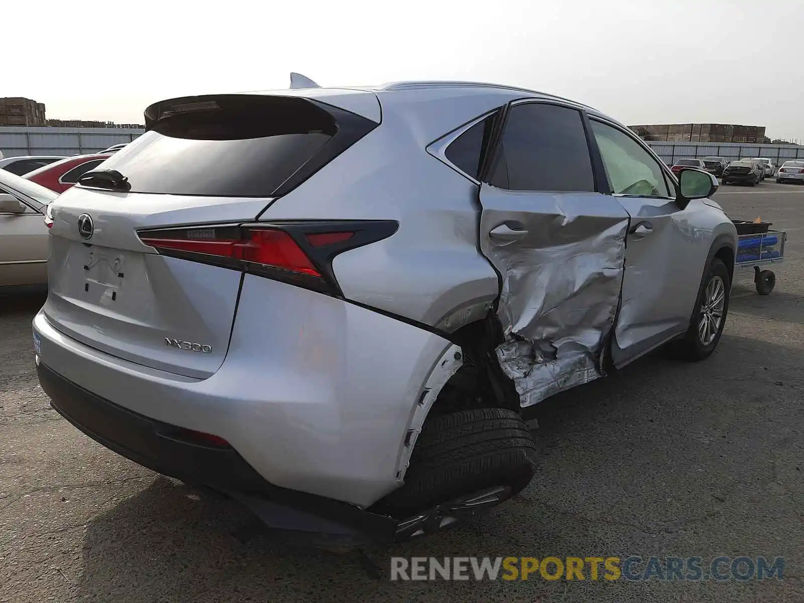 4 Photograph of a damaged car JTJYARBZ4K2123014 LEXUS NX 2019