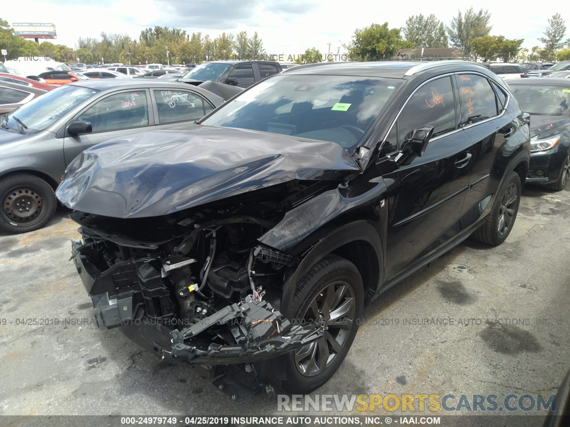 2 Photograph of a damaged car JTJYARBZ4K2123210 LEXUS NX 2019