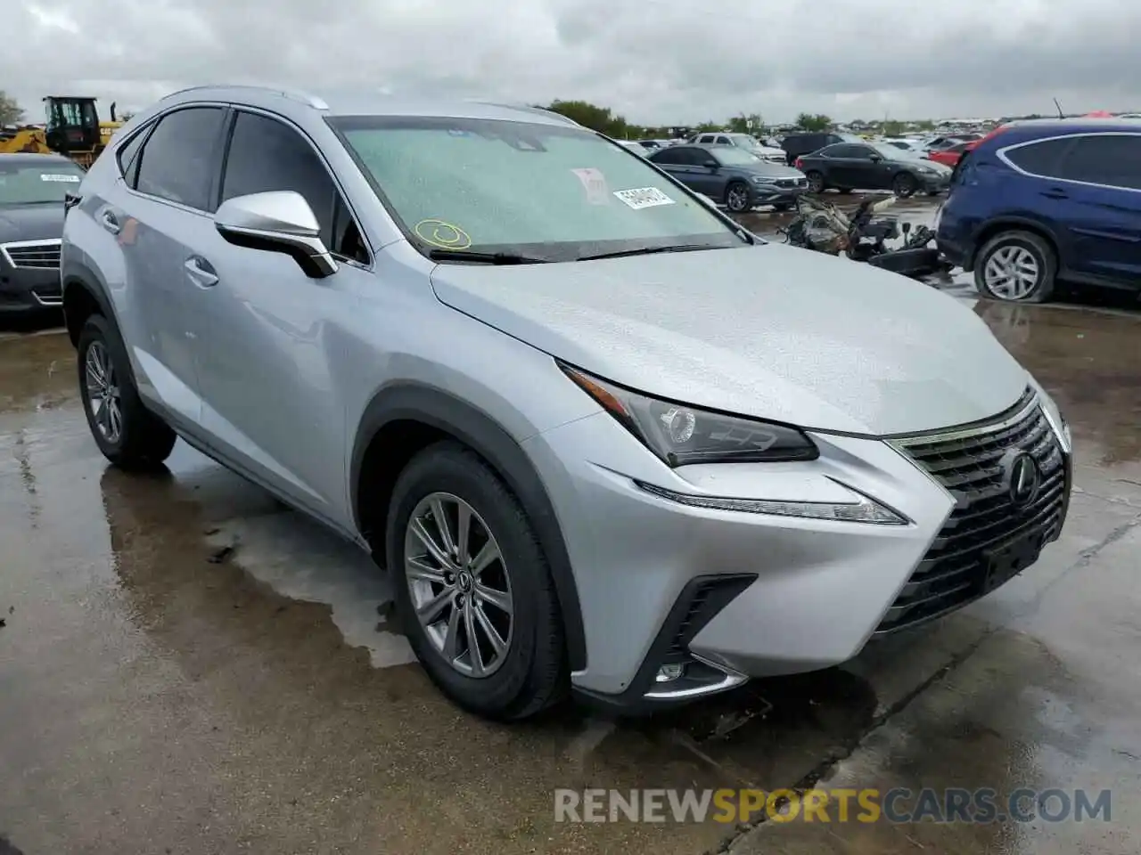 1 Photograph of a damaged car JTJYARBZ4K2124020 LEXUS NX 2019