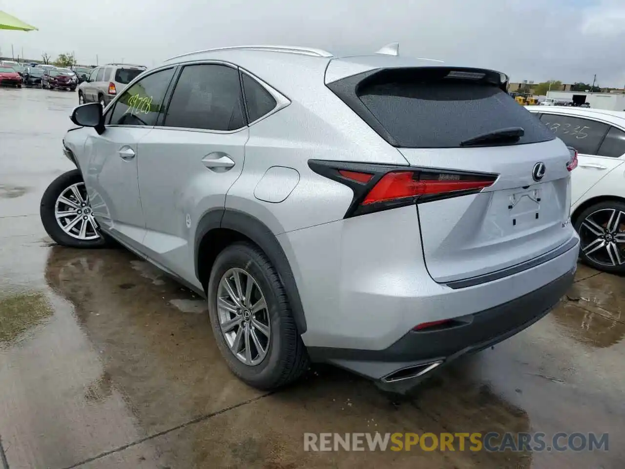 3 Фотография поврежденного автомобиля JTJYARBZ4K2124020 LEXUS NX 2019