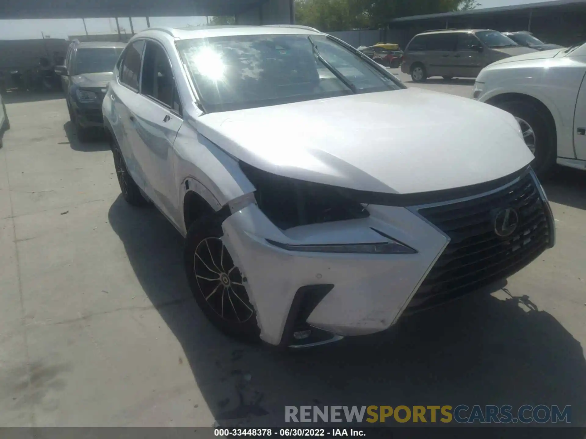 1 Photograph of a damaged car JTJYARBZ4K2124616 LEXUS NX 2019