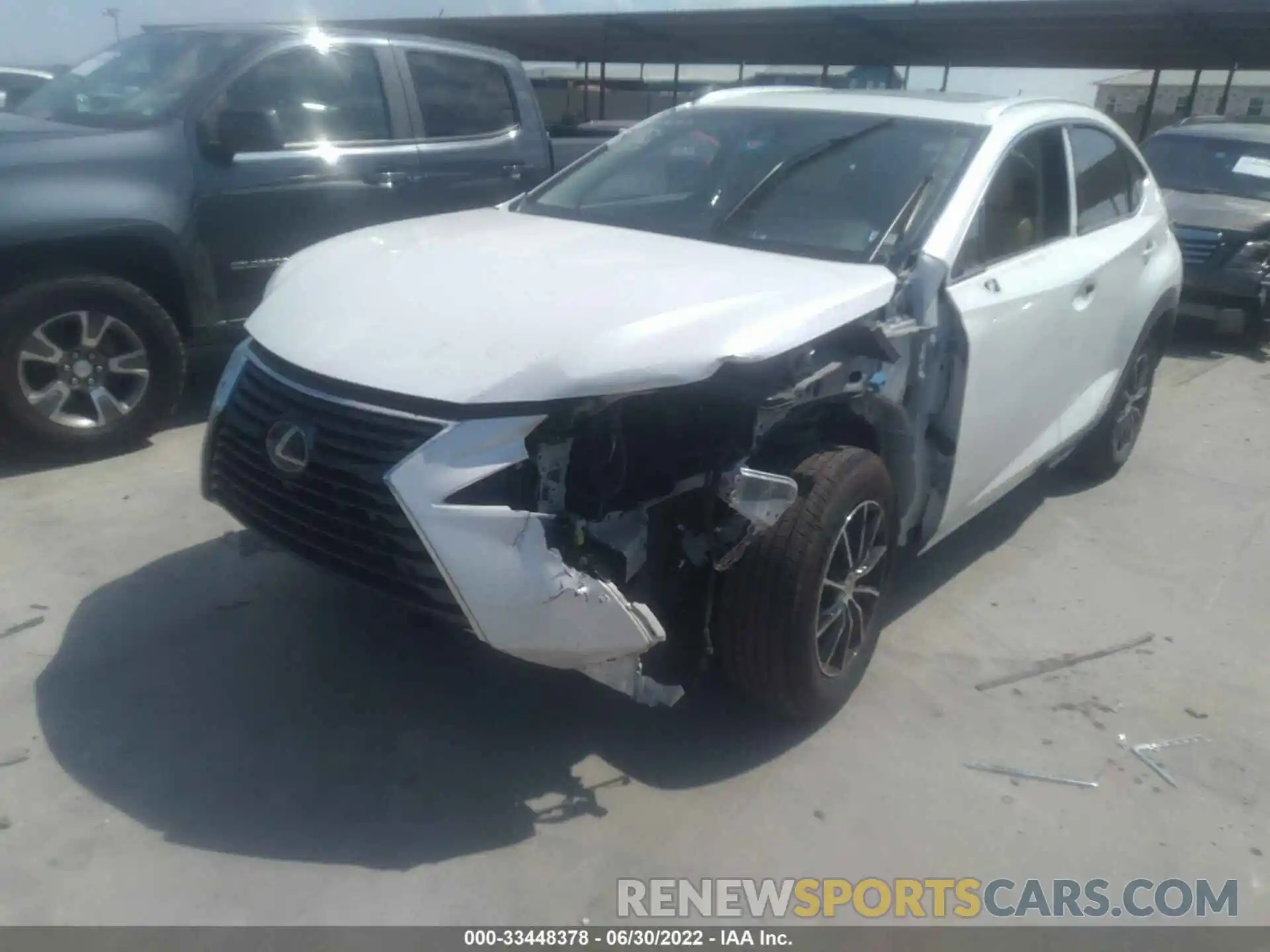 2 Фотография поврежденного автомобиля JTJYARBZ4K2124616 LEXUS NX 2019