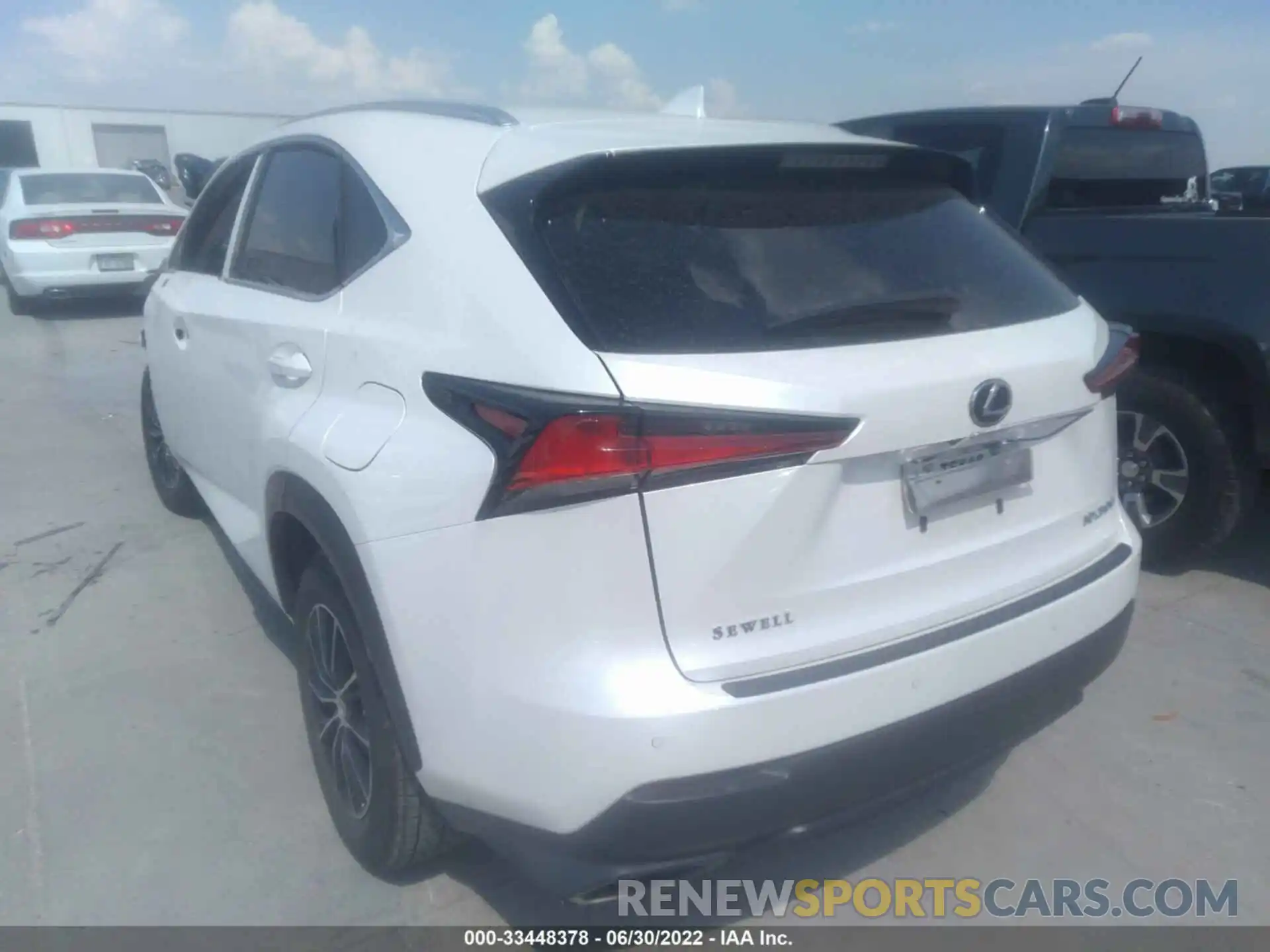 3 Photograph of a damaged car JTJYARBZ4K2124616 LEXUS NX 2019