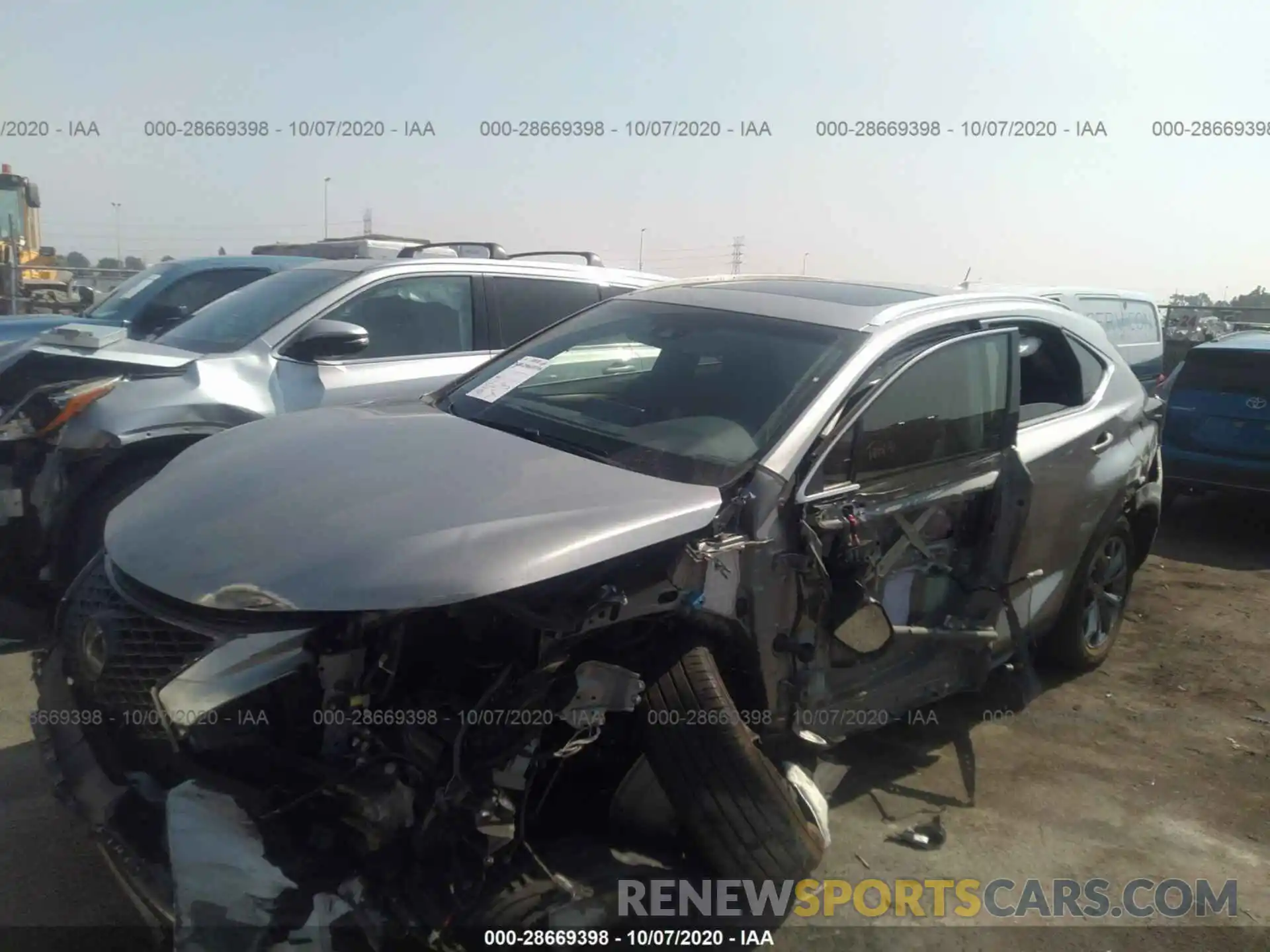 6 Photograph of a damaged car JTJYARBZ4K2124907 LEXUS NX 2019