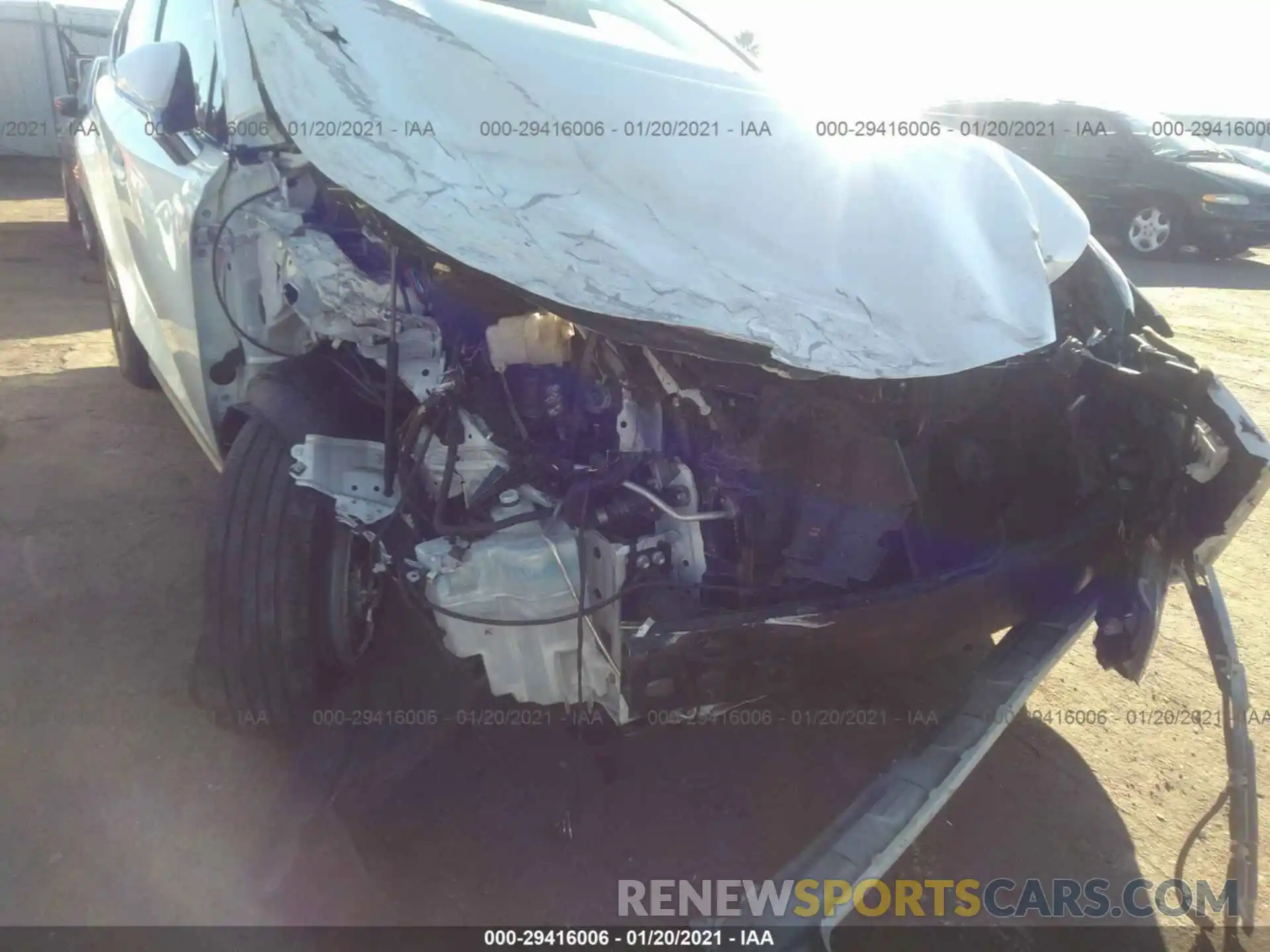 6 Фотография поврежденного автомобиля JTJYARBZ4K2125068 LEXUS NX 2019