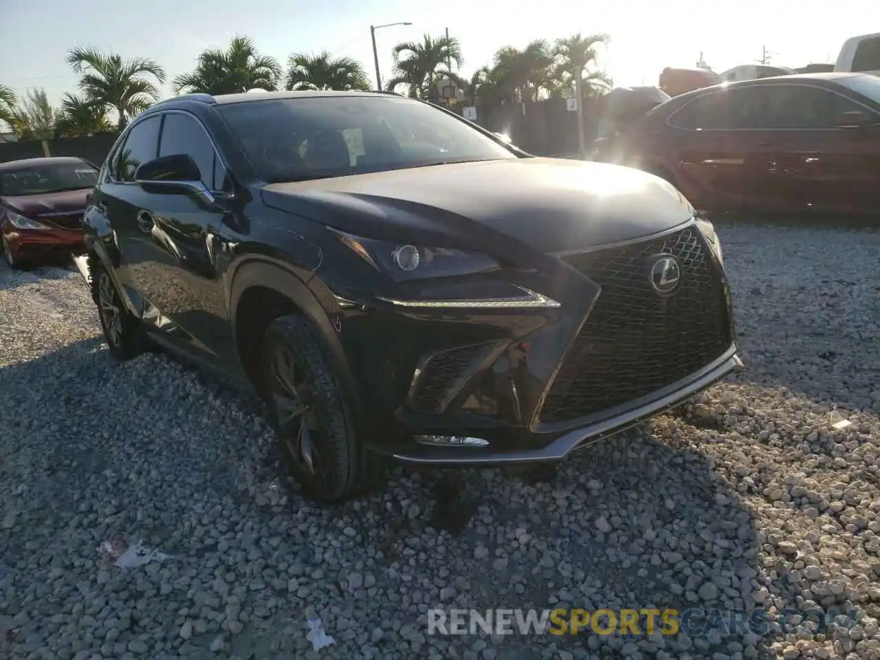 1 Photograph of a damaged car JTJYARBZ4K2126043 LEXUS NX 2019