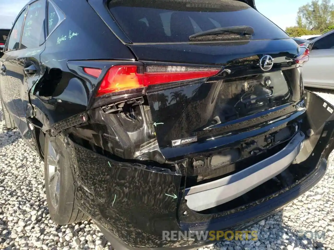 9 Photograph of a damaged car JTJYARBZ4K2126043 LEXUS NX 2019