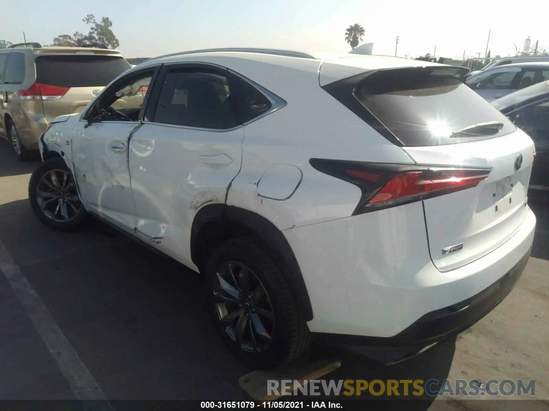 3 Photograph of a damaged car JTJYARBZ4K2128665 LEXUS NX 2019