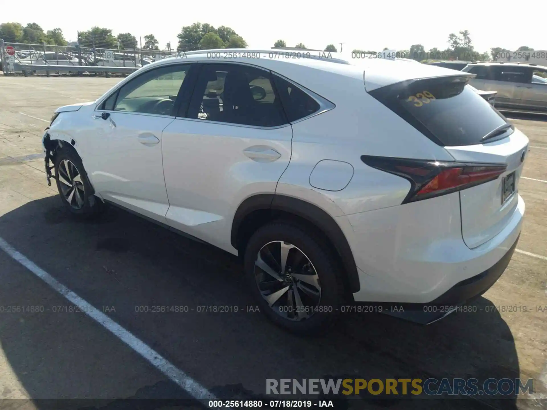 3 Photograph of a damaged car JTJYARBZ4K2129511 LEXUS NX 2019