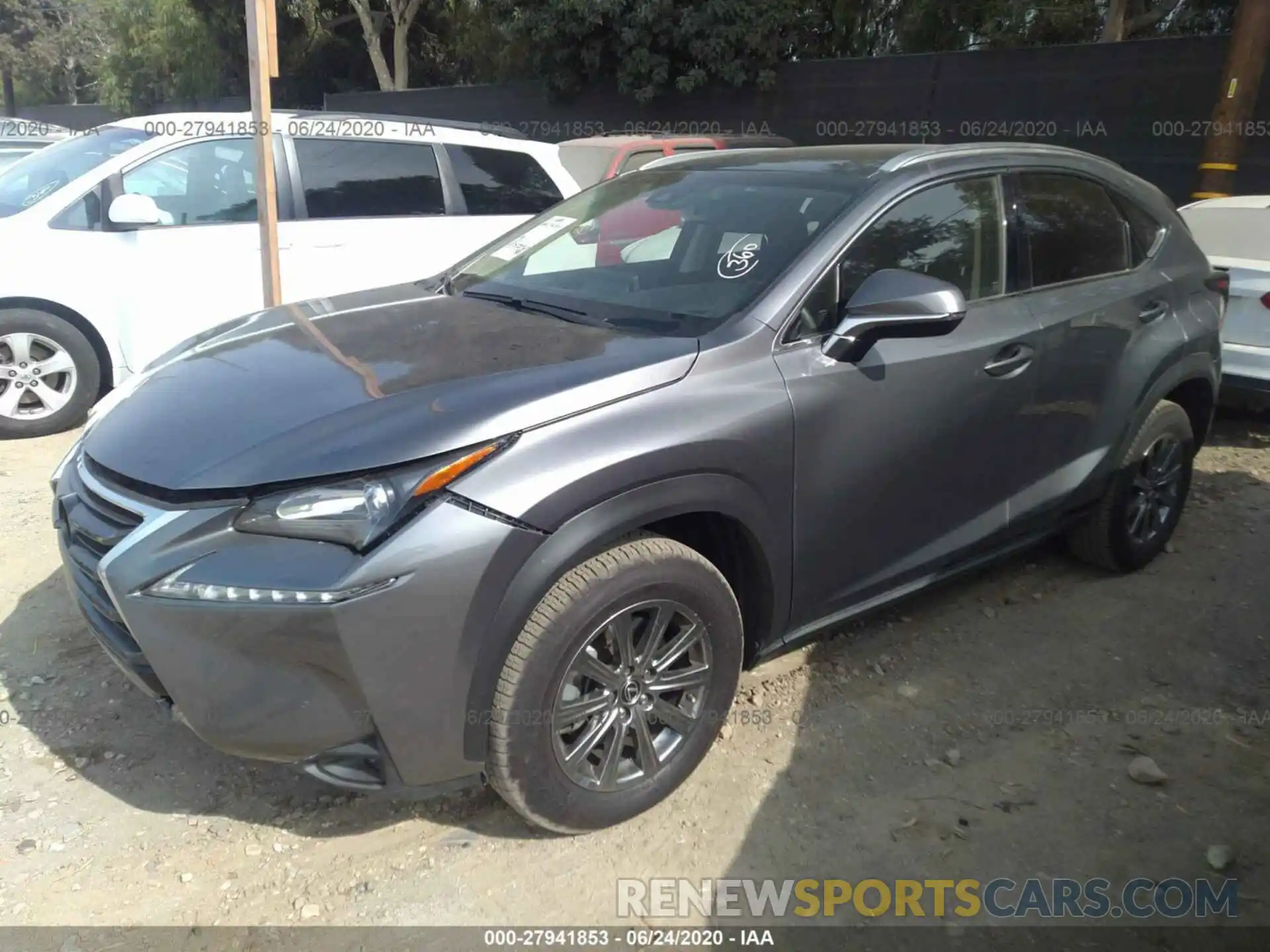 2 Photograph of a damaged car JTJYARBZ4K2130304 LEXUS NX 2019