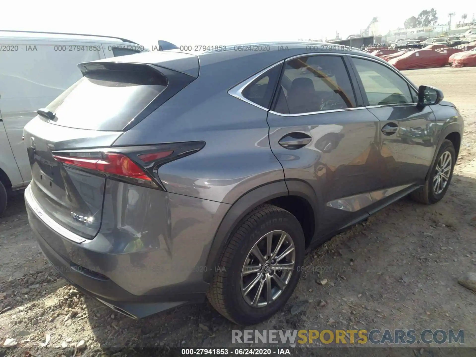 4 Фотография поврежденного автомобиля JTJYARBZ4K2130304 LEXUS NX 2019