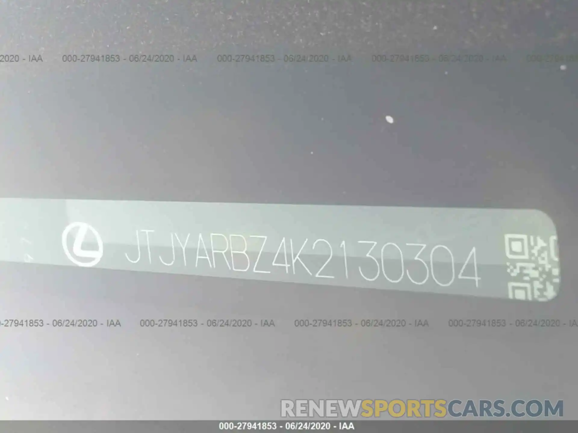 9 Photograph of a damaged car JTJYARBZ4K2130304 LEXUS NX 2019