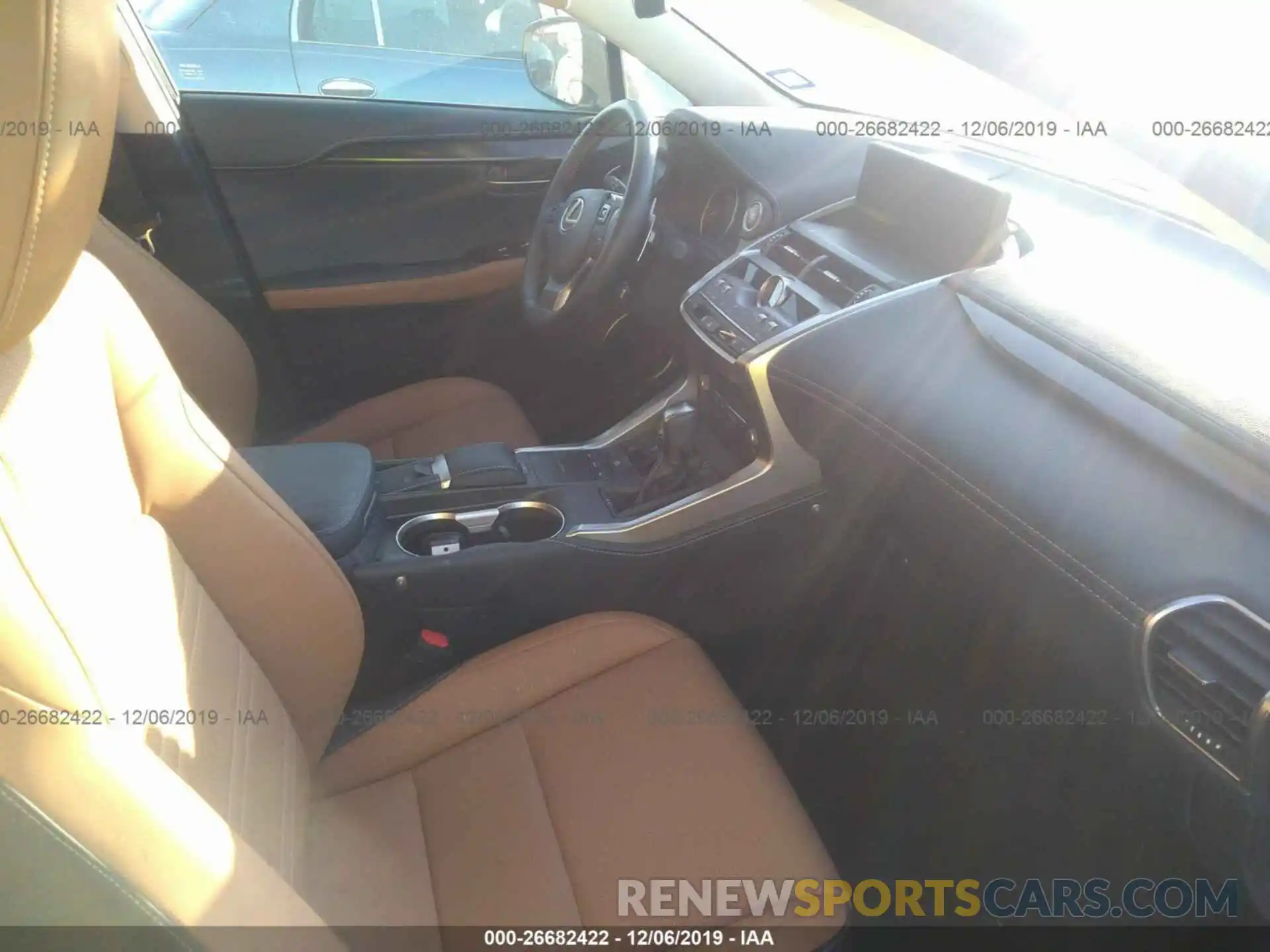 5 Photograph of a damaged car JTJYARBZ4K2130643 LEXUS NX 2019