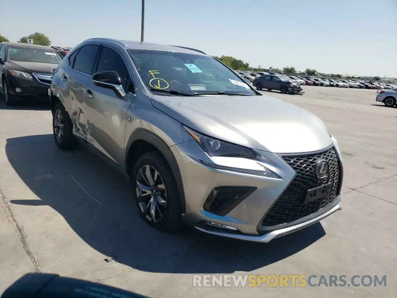 1 Photograph of a damaged car JTJYARBZ4K2131226 LEXUS NX 2019