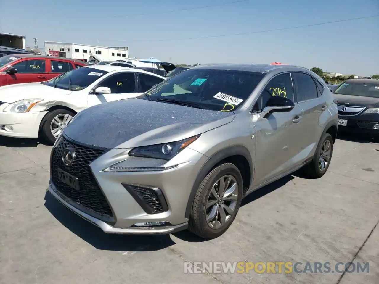 2 Фотография поврежденного автомобиля JTJYARBZ4K2131226 LEXUS NX 2019