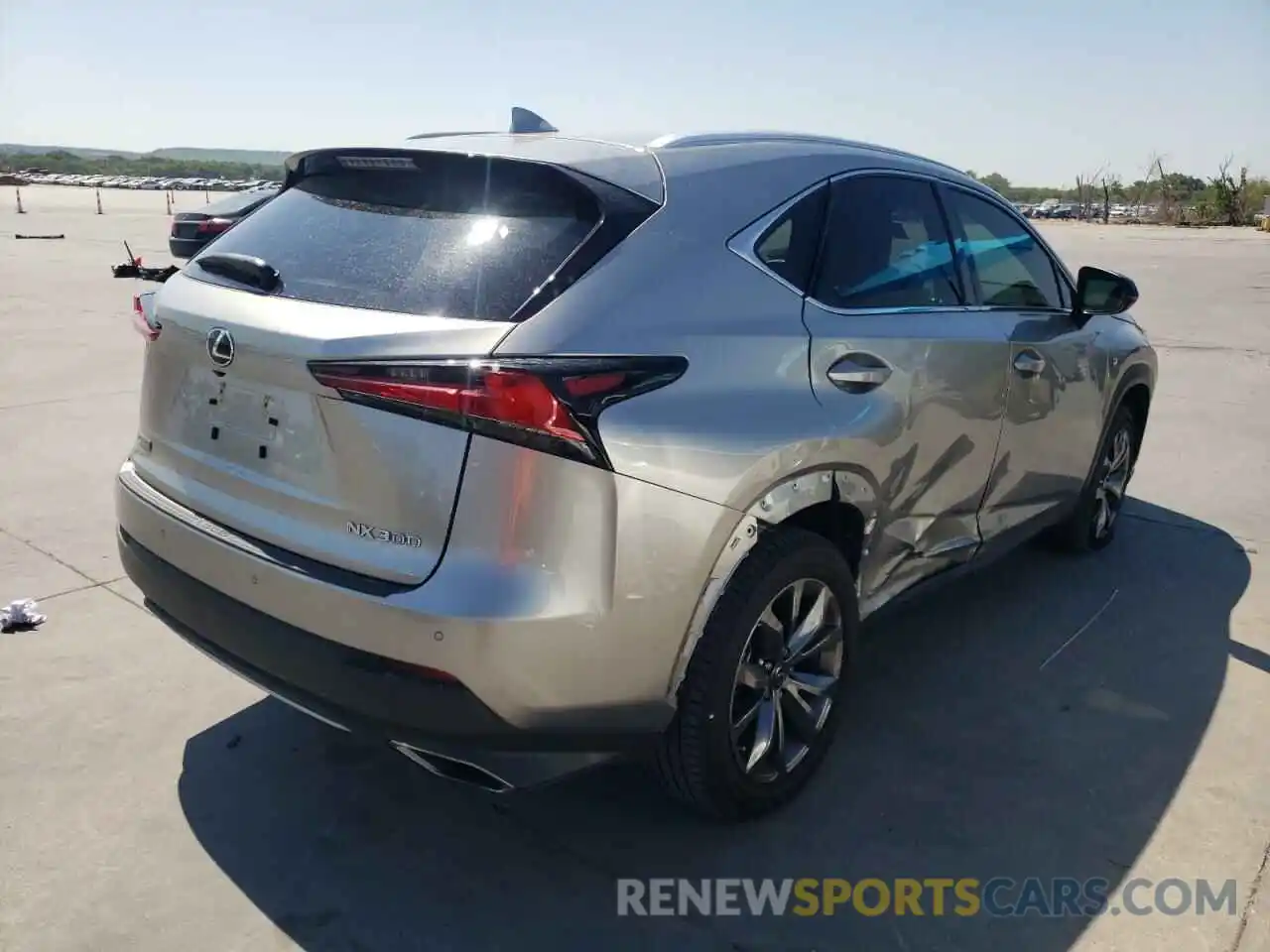 4 Photograph of a damaged car JTJYARBZ4K2131226 LEXUS NX 2019