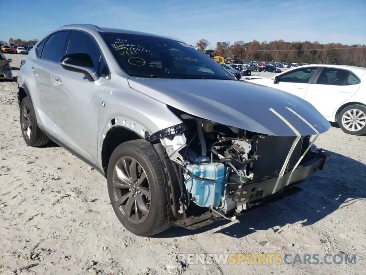 1 Photograph of a damaged car JTJYARBZ4K2132361 LEXUS NX 2019