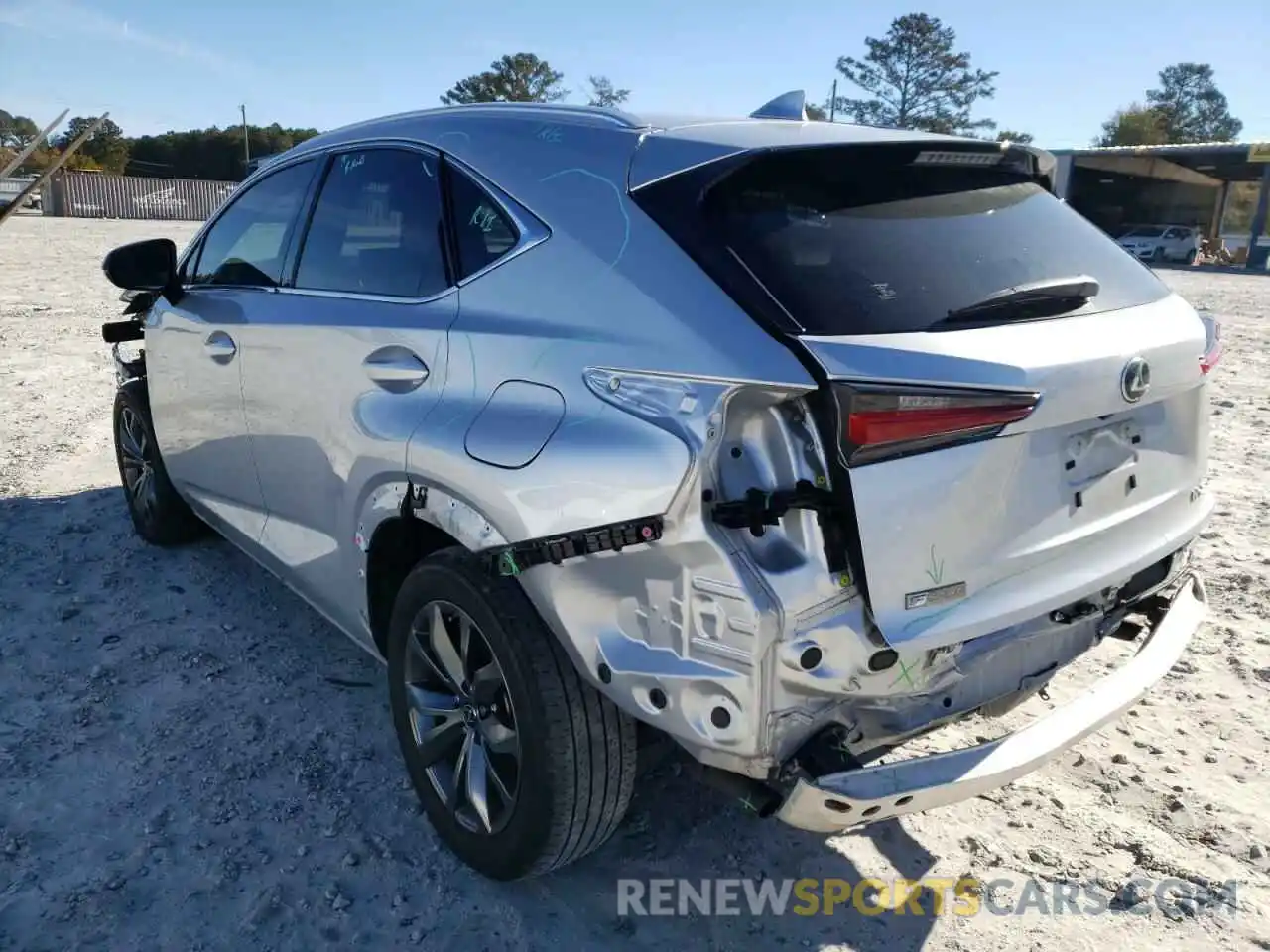 3 Photograph of a damaged car JTJYARBZ4K2132361 LEXUS NX 2019