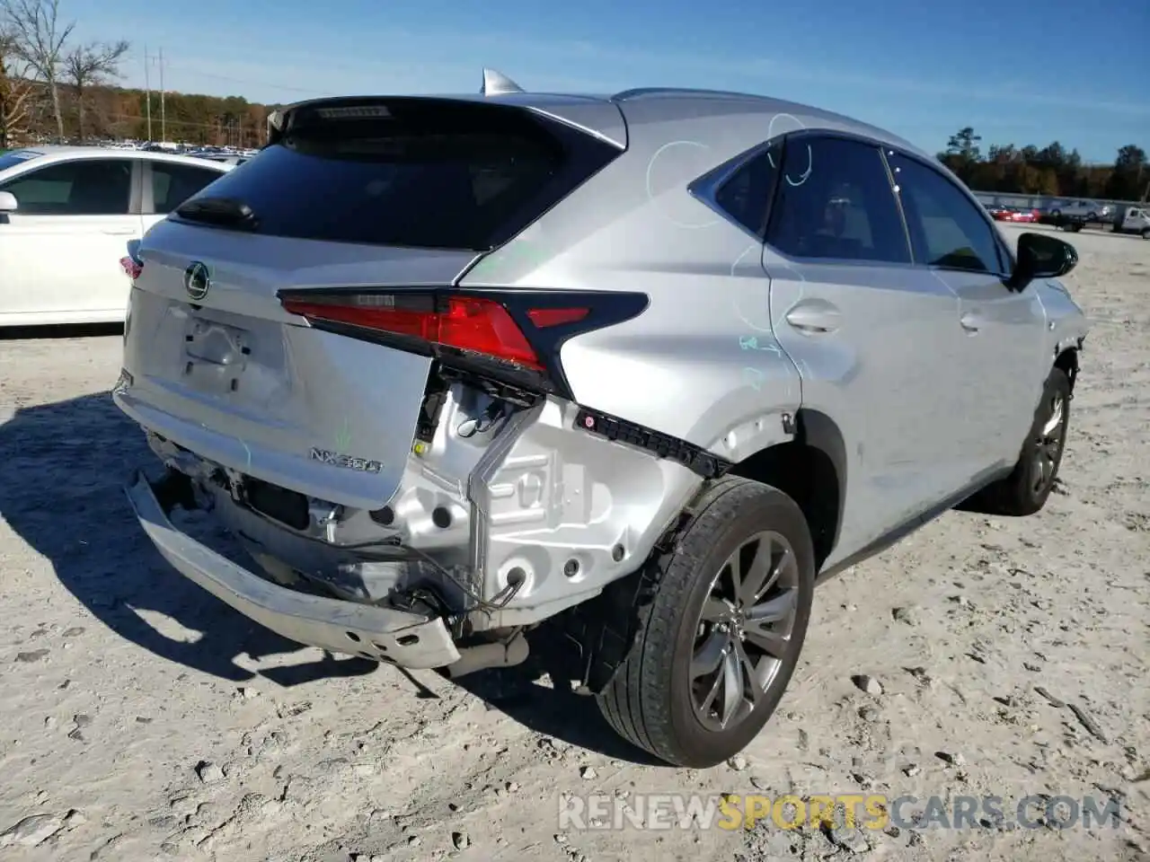 4 Photograph of a damaged car JTJYARBZ4K2132361 LEXUS NX 2019