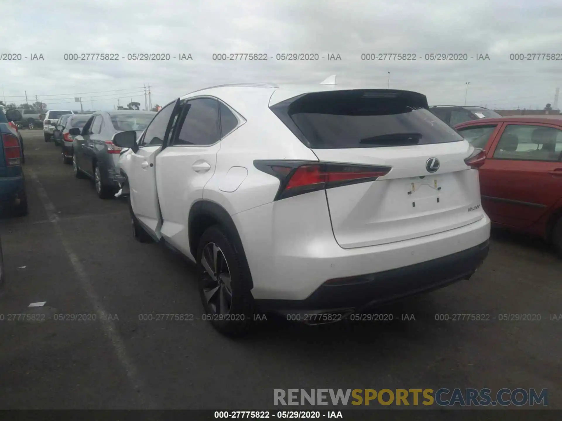 3 Photograph of a damaged car JTJYARBZ4K2132375 LEXUS NX 2019